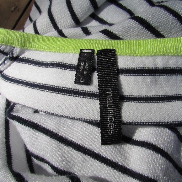 Maurices Black and White Striped Short Sleeve Tee - Picture 2 of 6
